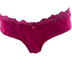 Vintage Victoria's Secret Silky Satin Sexy Little Things Low Rise Hiphugger M